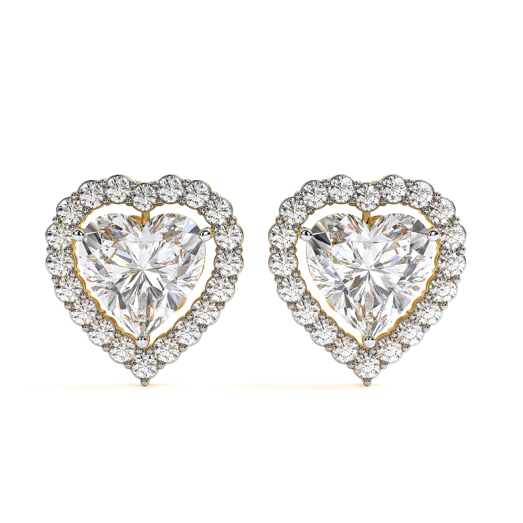 lab grown diamond earrings