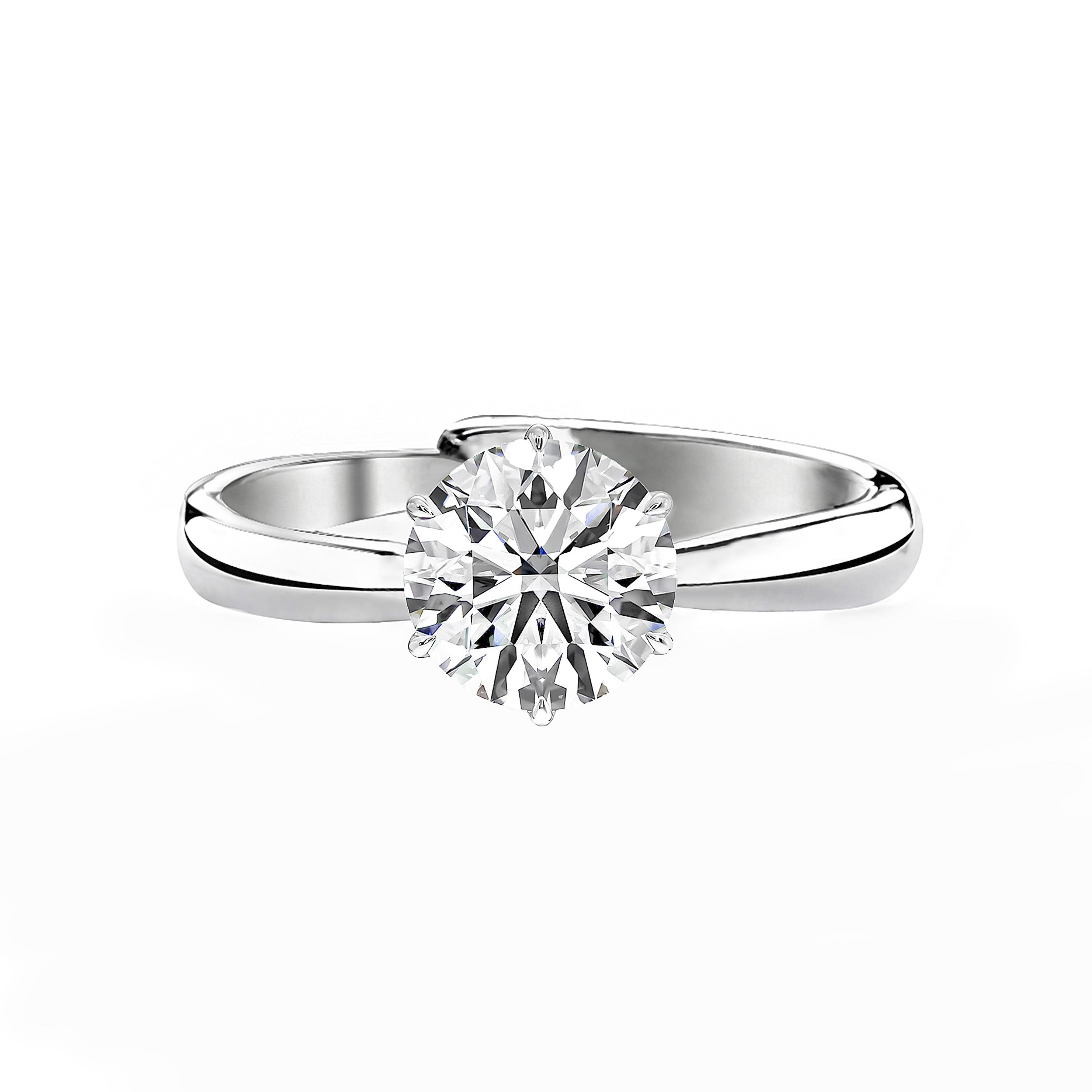 1-Carat MYZA Sterling Silver Ring - MYZA