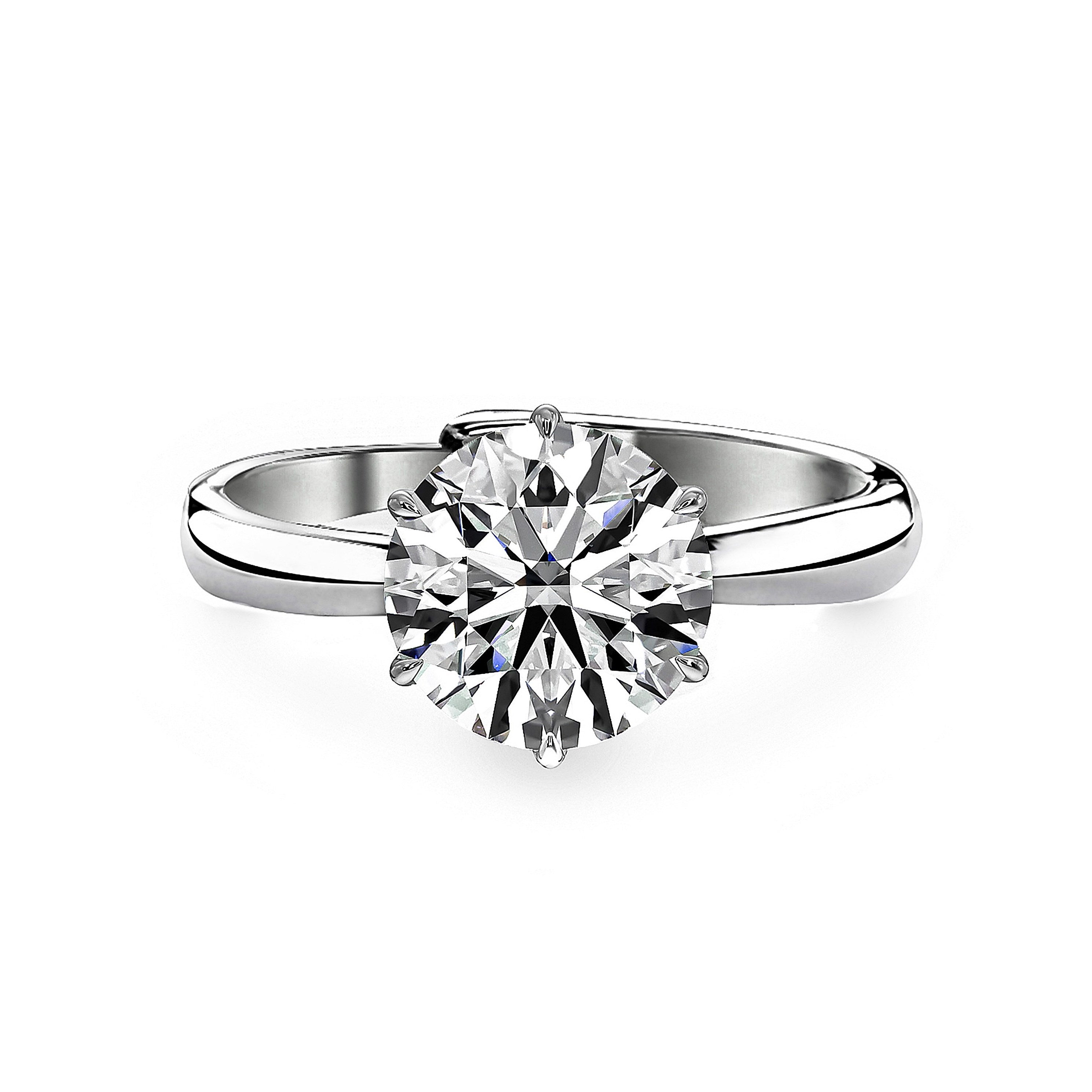 2-Carat MYZA Sterling Silver Ring - MYZA