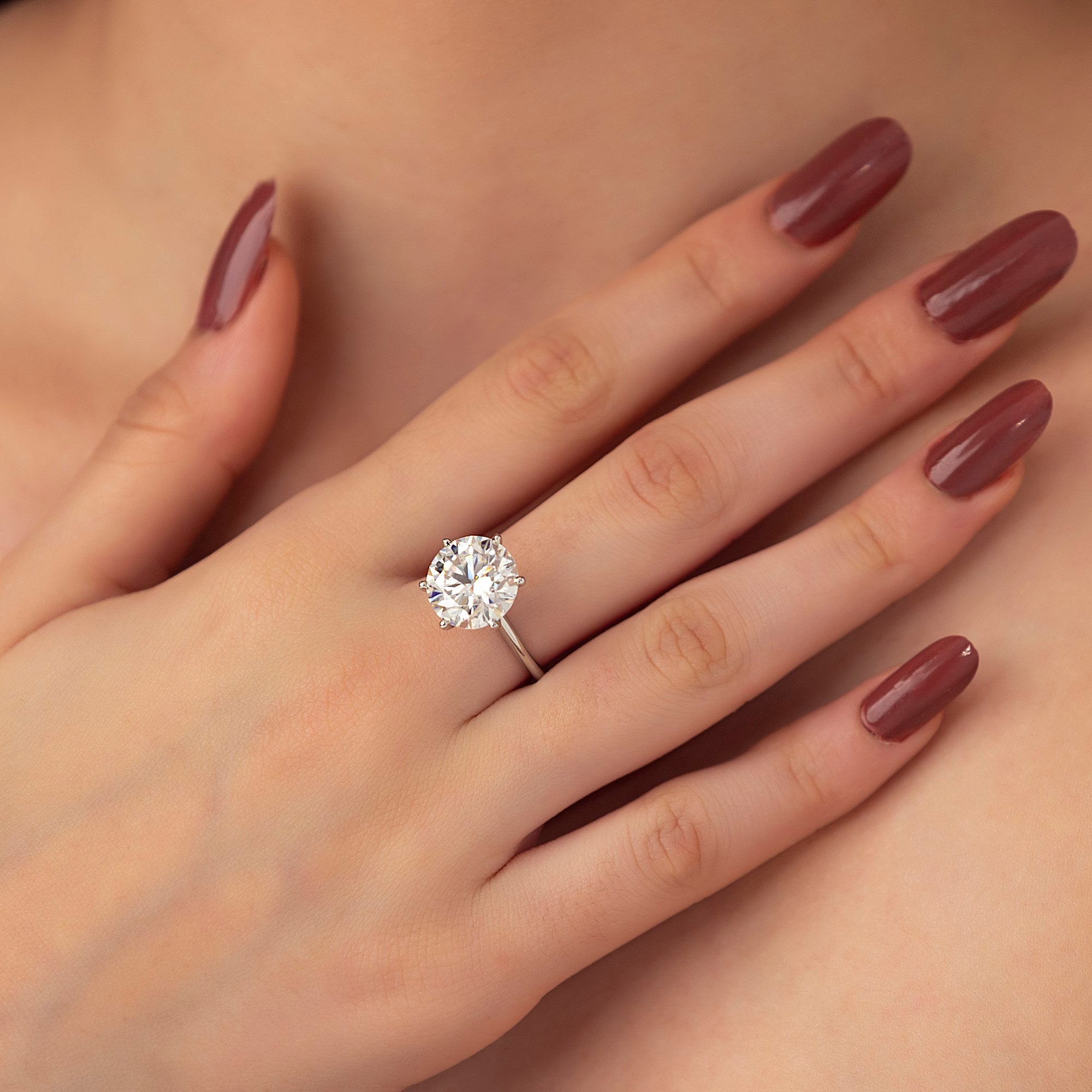 6-Carat MYZA Sterling Silver Ring - MYZA