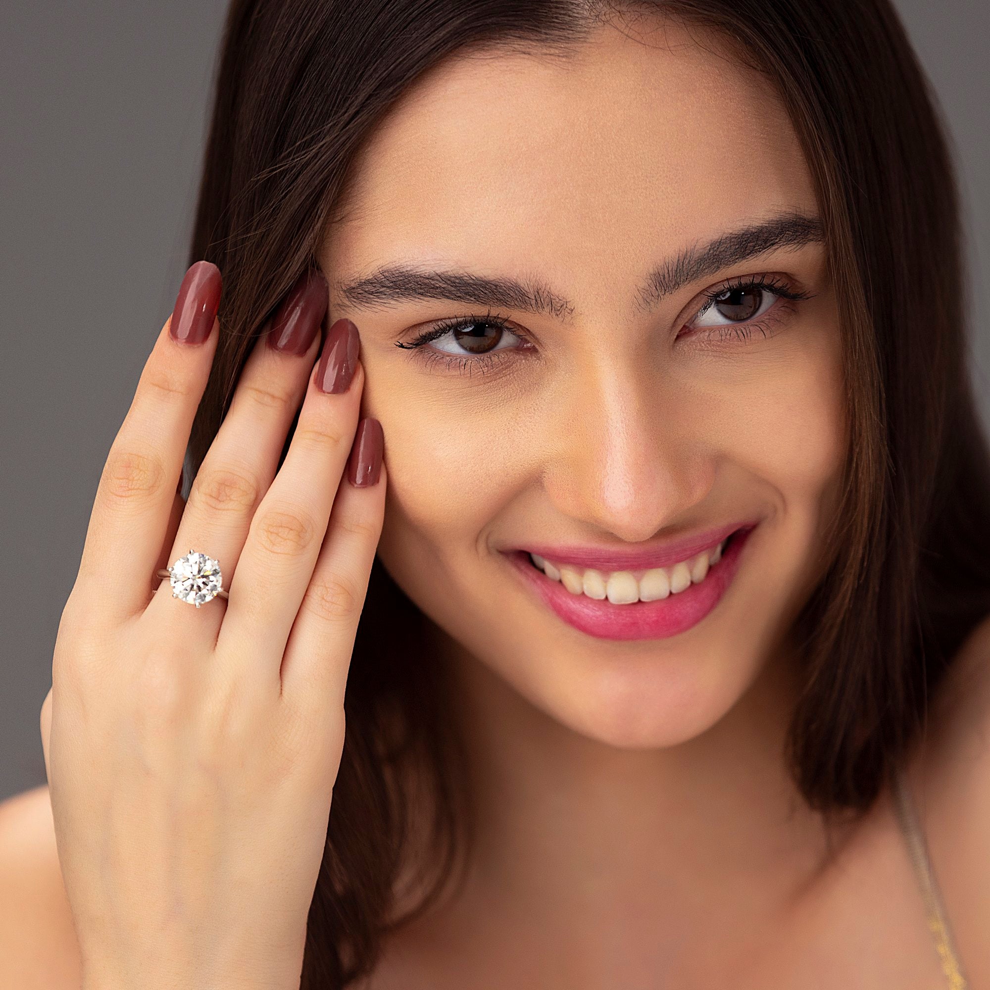 4-Carat MYZA Sterling Silver Ring - MYZA