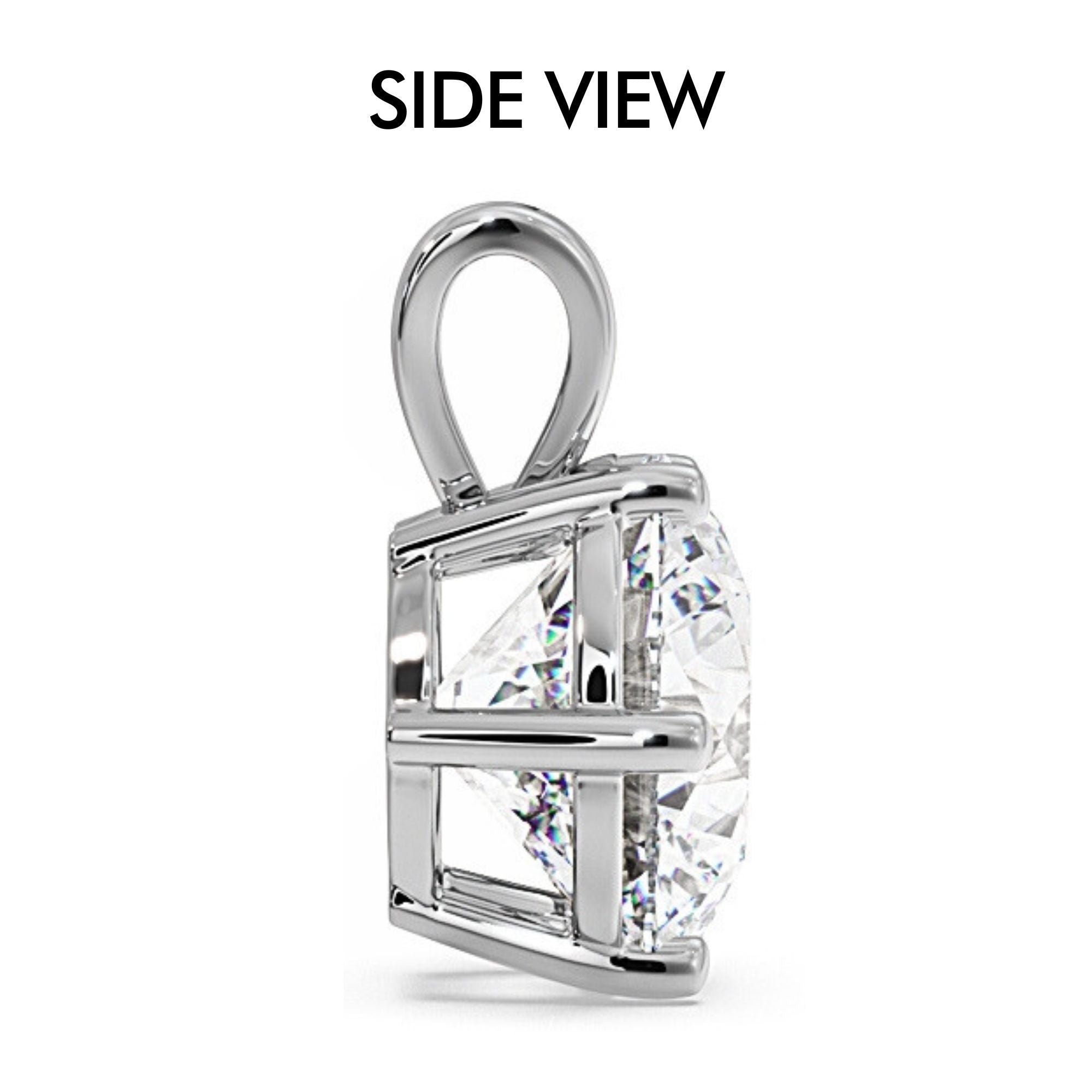 4-Carat MYZA Sterling Silver Necklace - MYZA