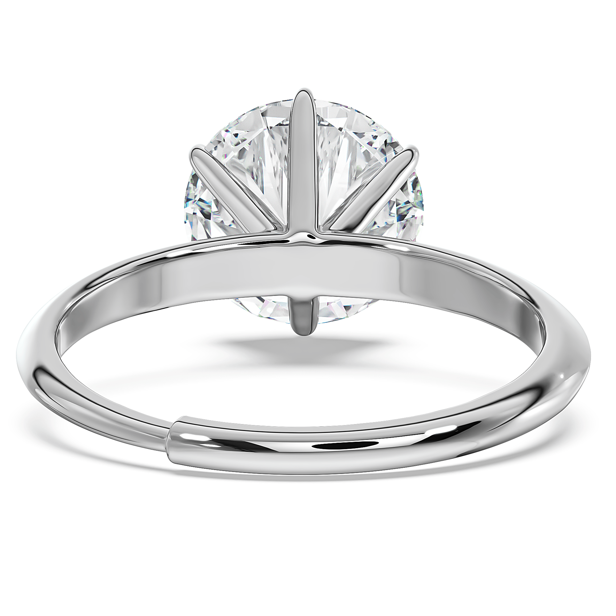 8-Carat MYZA Sterling Silver Ring - MYZA