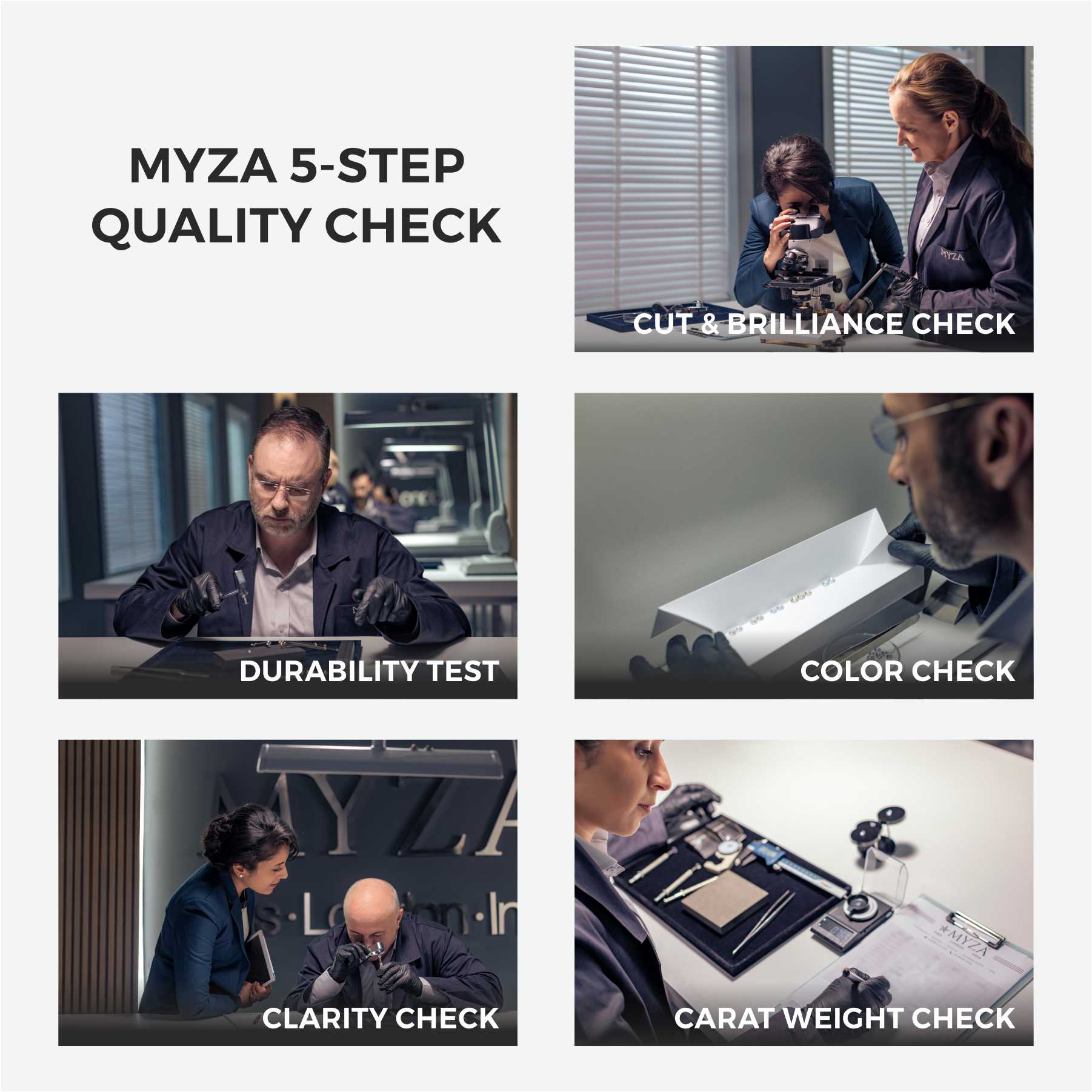 2 Carats (1-Carat x 2) MYZA Flexible Bracelet - MYZA