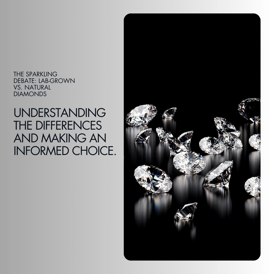 Lab grown diamond vs mined diamond, Myza diamonds