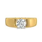 Myza Hallmark Gold Men's Ring - 1-Carat Symbol of Luxury and Elegance