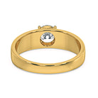 Myza 1-Carat Hallmark Gold Men's Ring - Timeless Elegance for a Symbolic Statement