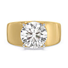 Exquisite 4-Carat Myza Hallmark Gold Men's Ring - A Symbol of Luxury and Distinction
