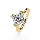 Shop MYZA's 2 Carat IGI Certified Princess Cut Lab-Grown Diamond Ring in 18K BIS Hallmarked Gold. Ethical, conflict-free luxury with certified brilliance.