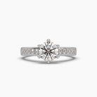 Discover the elegance of MYZA’s IGI certified lab-grown diamond eternity band ring set in 18K hallmark gold. This stunning ring features a continuous line of sparkling lab-grown diamonds, symbolizing eternal love and commitment. Perfect for engagements, weddings, or special anniversaries, this eco-friendly piece offers both sustainability and timeless beauty. Shop now to add this luxurious ring to your collection and experience the perfect blend of sophisticated craftsmanship and sustainable luxury.