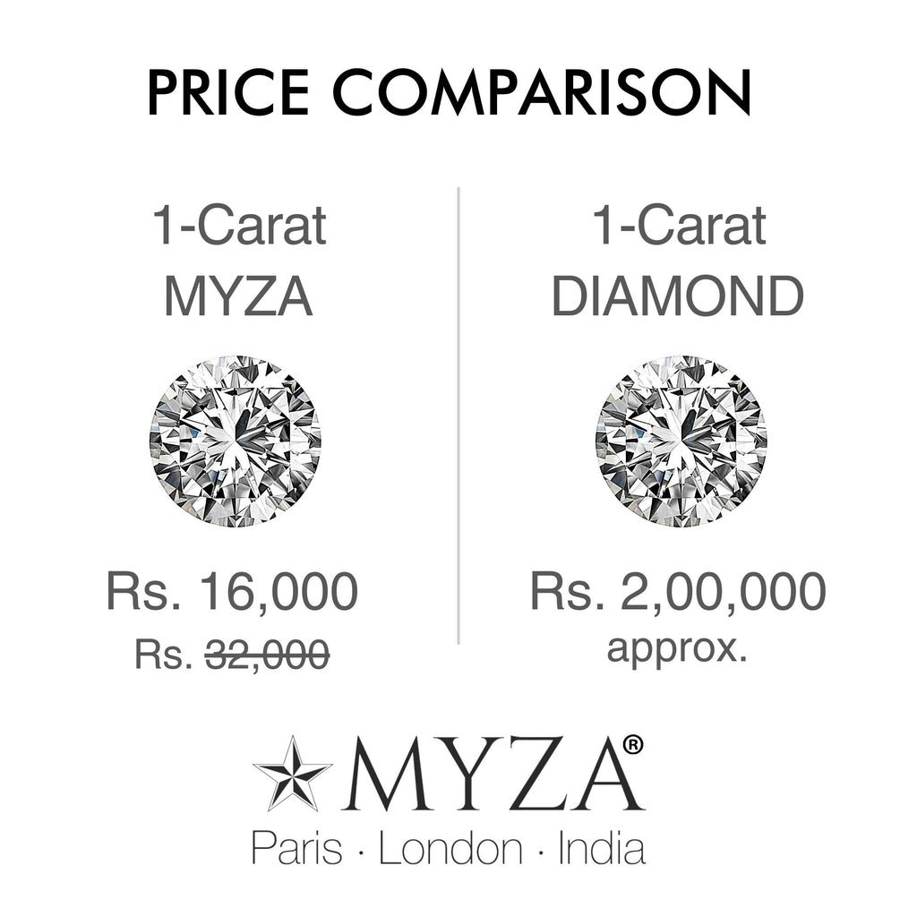 1-Carat MYZA Hallmark Gold Ring - MYZA 