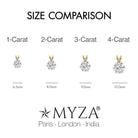 2-Carat MYZA Hallmark Gold Pendant - MYZA 