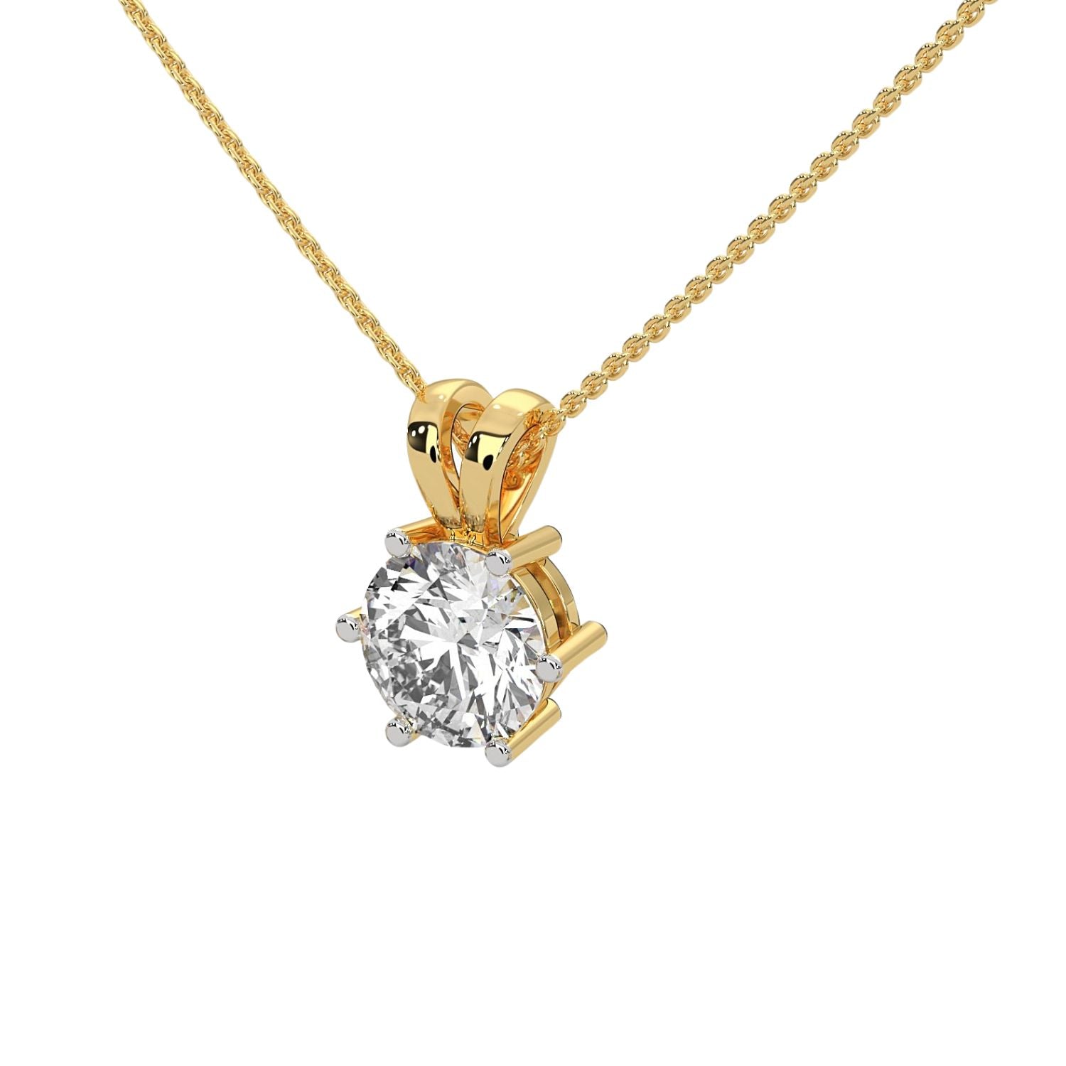 2-Carats (8.0 mm) Necklace