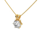 3-Carats (9.0 mm) Necklace