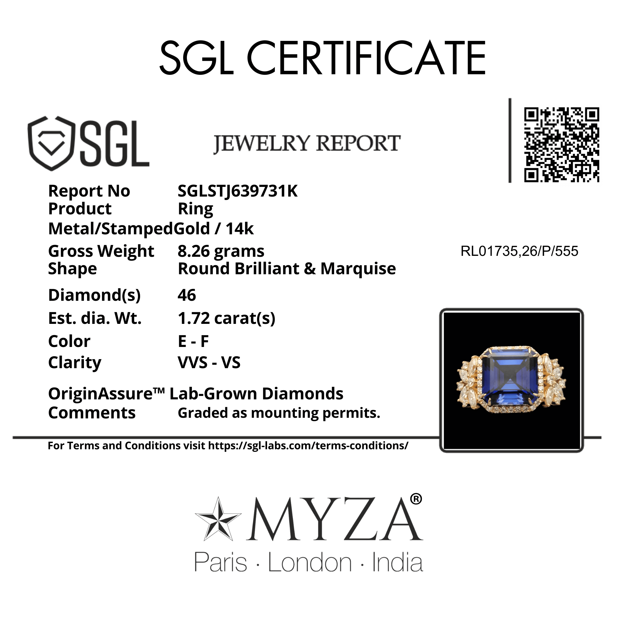 MYZA_Lab-Grown_Diamonds_10.12_Carats_Asscher_Cut_Sapphire_Blue_Gemstone_Royal_Ring_in_14K_Hallmarked_Gold