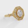 Shop MYZA's 3 Carat IGI Certified Round Brilliant Lab-Grown Diamond Ring in 18K Hallmarked Gold. Ethically crafted, stunningly brilliant. Free shipping across India.