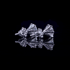 4-Carat MYZA Sterling Silver Earrings & Ring Combo - MYZA 