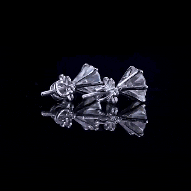 4-Carat MYZA Sterling Silver Necklace, Earrings & Ring Combo - MYZA 