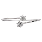 4 Carats (2-Carat x 2) MYZA Flexible Bracelet - MYZA 
