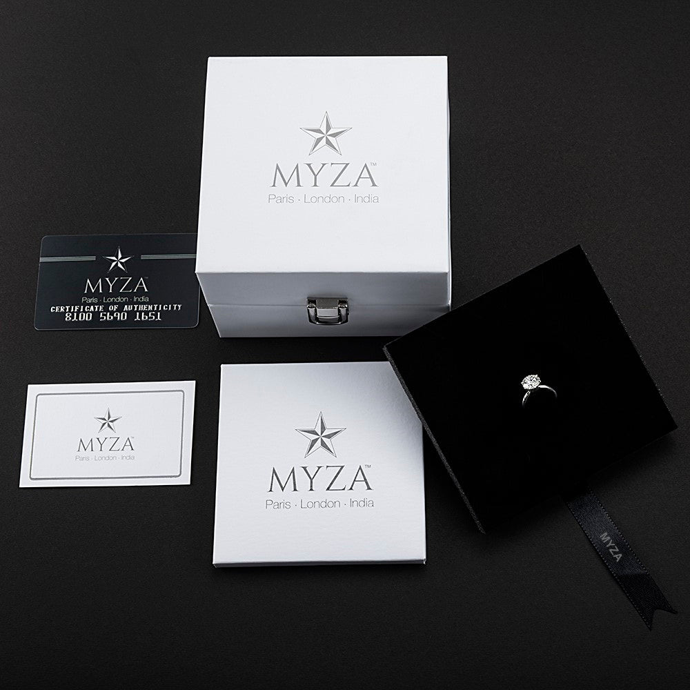 2 Carats (1-Carat x 2) MYZA Flexible Bracelet - MYZA 